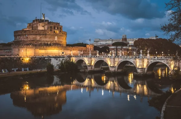 Castel Sant'Angelo at night