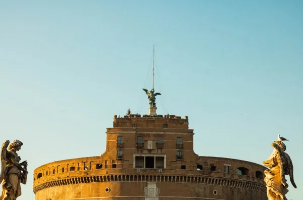 Terrace of the angel Castel Sant'Angelo