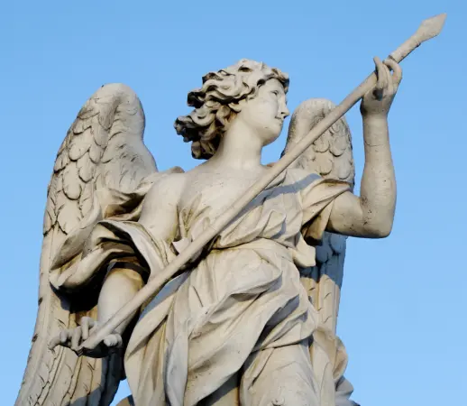 "Angel with the Lance", sculptor: Domenico Guidi