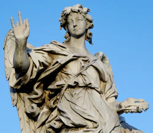 "Angel with the Nails", sculptor: Girolamo Lucenti