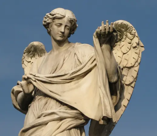 "Angel with the Sudarium", sculptor: Cosimo Fancelli
