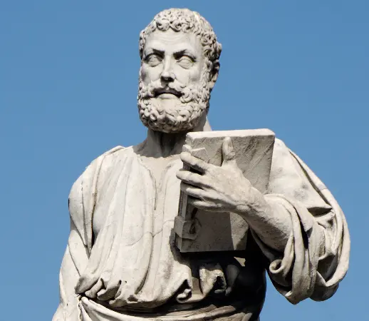 "Saint Peter", sculptor: Lorenzetto